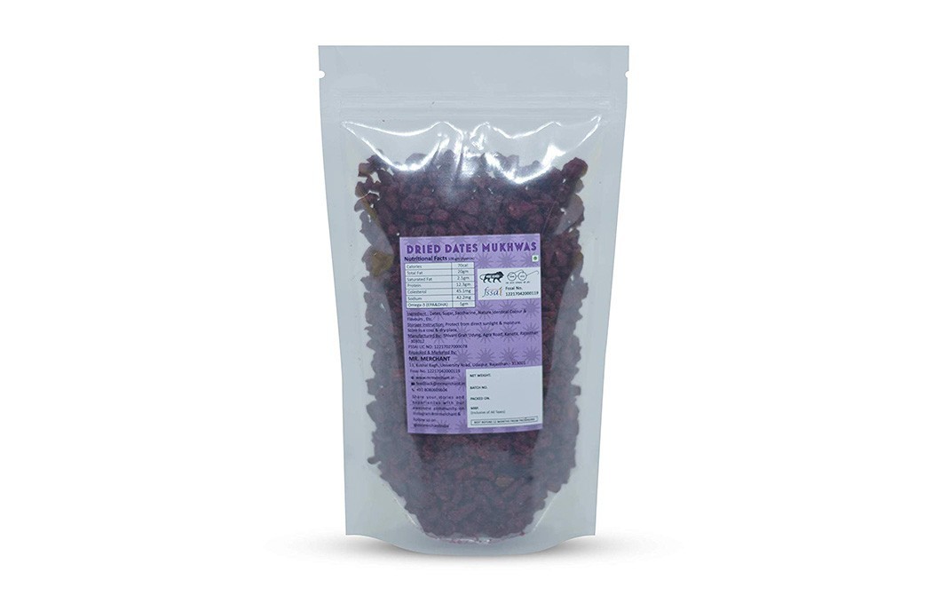 Mr. Merchant Dried Dates Mukhwas    Pack  400 grams